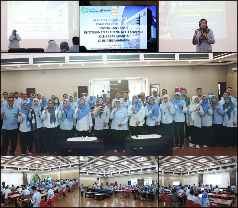Bimbingan Teknis Penyusunan Training Need Analysis oleh BBPK Jakarta di RSUP Persahabatan