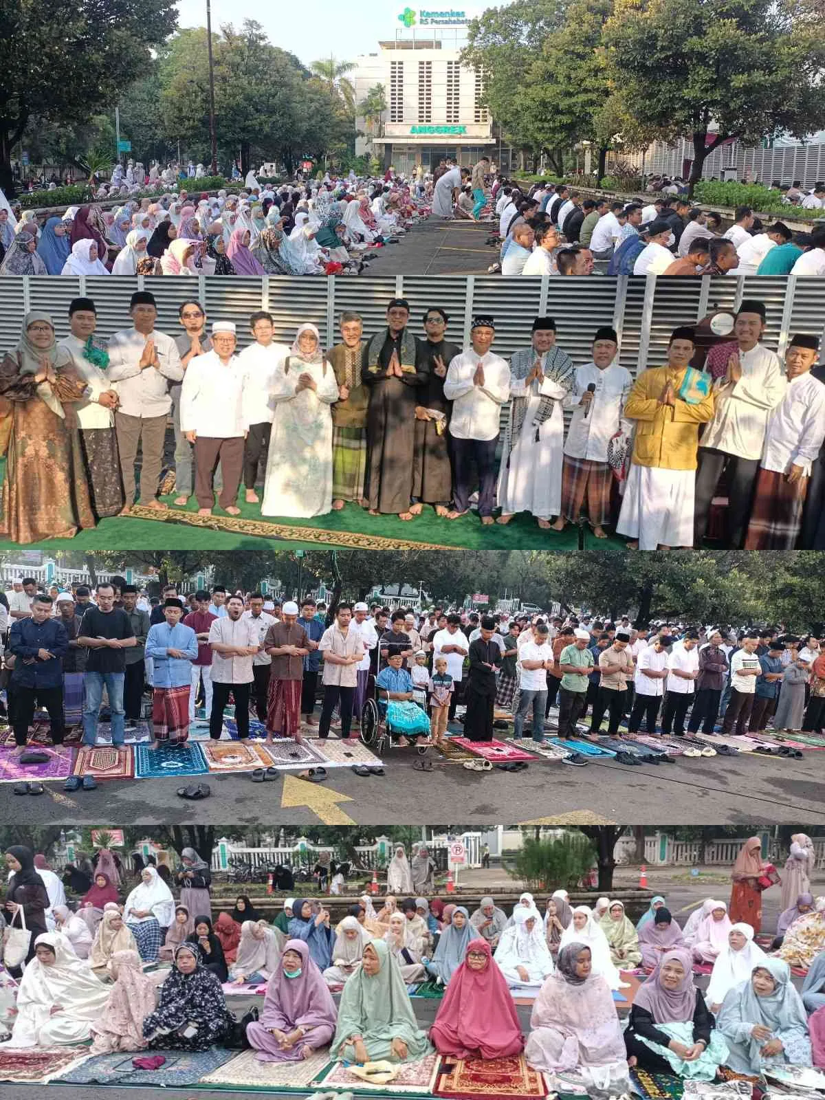 RSUP Persahabatan Menyelenggarakan Sholat Idul Adha 1447 H