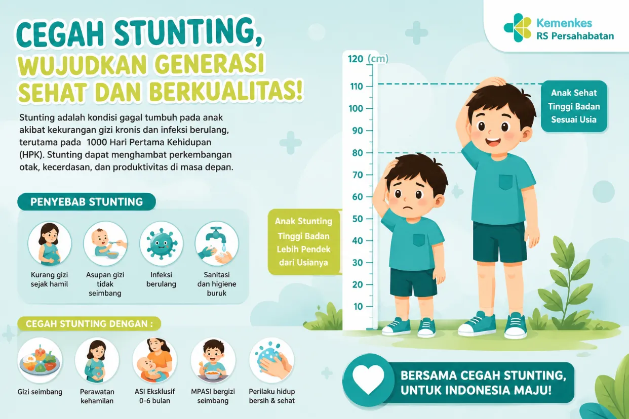 Pencegahan Stunting Dimulai dari Keluarga Untuk Pertumbuhan Optimal Anak Indonesia